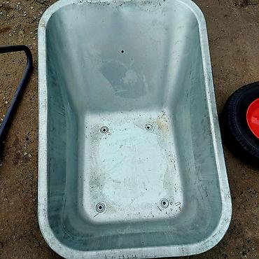 Садово-строительные тачки и тележки: Садово-строительная тачка и тележка, Стальная, Одноколесная, Новый, В розницу — 13