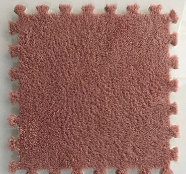 Süni güllər: Yumuşaq xalça mozaika döşəmə plitələri - Material: tüklü, yumşaq üst — 14