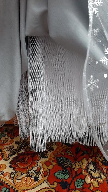 прием серебра: Детское платье, цвет - Серебристый, Новый — 2