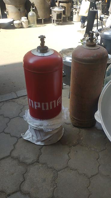 Бытовые газовые баллоны: Газовые баллоны для пропана - Объемы: 50 л (высокий цилиндрический) и — 1