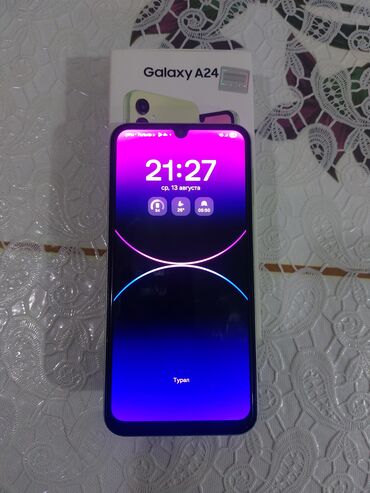 samsung a24 ekran qiymeti: Samsung Galaxy A24 4G, цвет - Зеленый