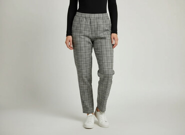 Women's Pants: Material trousers for women, size S