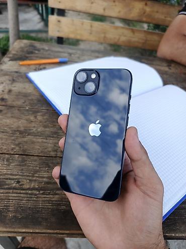 Mobil telefon və aksesuarlar: IPhone 13, Qara, Face ID — 1