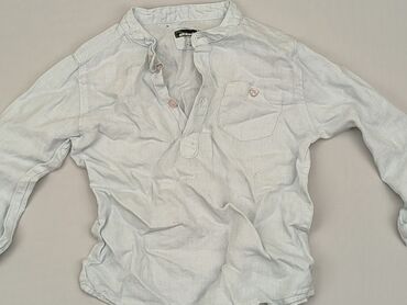Shirts: Shirt 2-3 years, condition - Good, pattern - Monochromatic, color - Light blue
