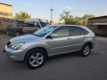 лексуз харер: Lexus RX второго поколения (RX 300/330/350) в серебристом цвете, кузов