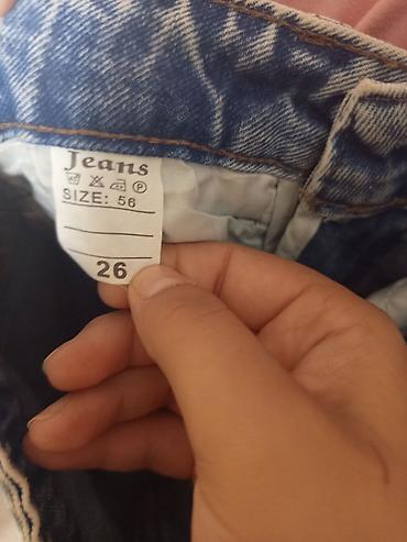 qaqa şalvarı: Bir dəfə istifadə edilib. 26 razmerdir. Çox gözəl materialı var — 3