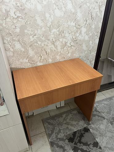mdf laminat: Düz masa, Polkasız, Siyirməsiz, MDF — 1