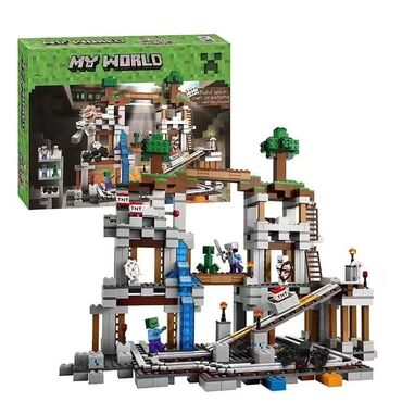 Игрушки: Конструктор My World Minecraft "Шахта" 926 деталей 🚖 Доставка
