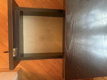 komputer setup: Düz masa, Polkalı, Siyirməli, Teksturalı laminat — 3
