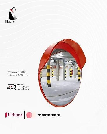 Ehtiyat hissələri: Convex Traffic Mirrors 600mm 💳 Kredit şərtləri: Ayliq cəmi 14.19 AZN — 1
