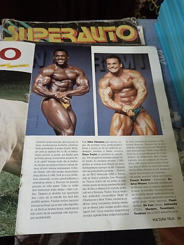 Časopisi: Časopis „Flex“ posvećen bodibildingu i fitnesu. Ovo izdanje sadrži — 15