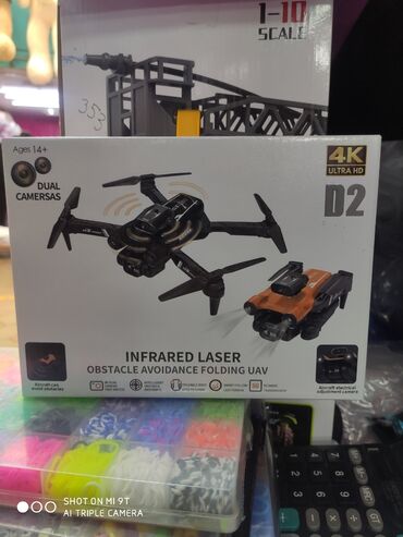 с бесплатной доставкой: Новые дроны квадракоптеры
С двумя камерами . Черный и оранжевый