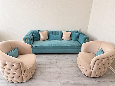 Divan kreslo dəsti satılır 990₼. Açılmır bazası yoxdur.Ünvan Həzi