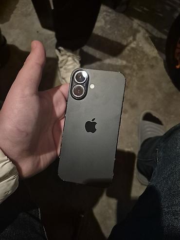 Apple iPhone: IPhone 16, 128 GB, Qara, Simsiz şarj, Face ID — 5