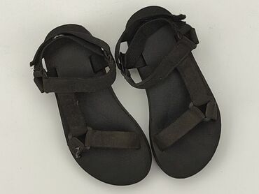 czarne sandały crocs: Sandals 34, Used