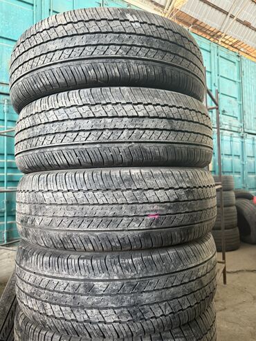 диск на сапок: Шины 225 / 60 / R 18, Лето, Б/у, Комплект, Легковые, Япония, Dunlop