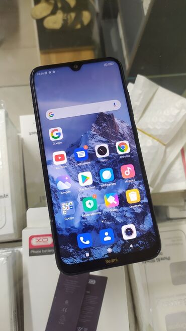 газ плиталар: Redmi, Redmi Note 8, Колдонулган, 128 ГБ, түсү - Кара, 2 SIM