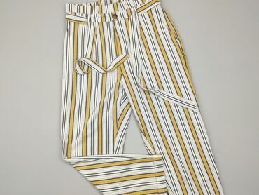 spódniczka w kratkę żółta: Spodnie materiałowe, C&A, S, stan - Idealny