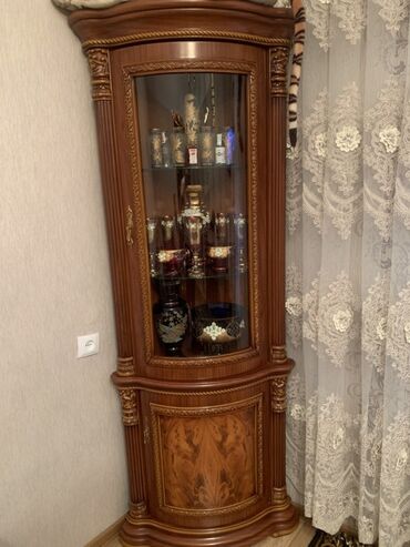 sef qapi: Распашной, 2 двери Угловой шкаф, Сервант