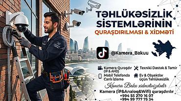 Təhlükəsizlik sistemləri | Müşahidə kameraları | Quraşdırılma lalafo.az -da Təhlükəsizlik sistemləri | Müşahidə kameraları | Quraşdırılma