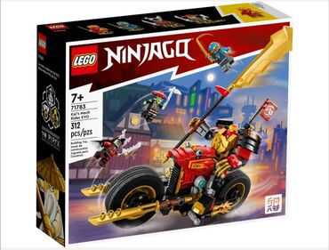 stroitelnaja kompanija lego: Lego Ninjago 71783 🤖 Робот Кая на мотоцикле 🏍️ EVO рекомендованный