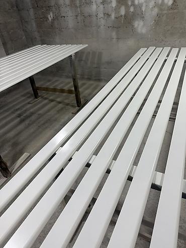 cay desdi: Ağ rəngdə MDF/PVC dekorativ plintus və profil zolaqları - Material — 3