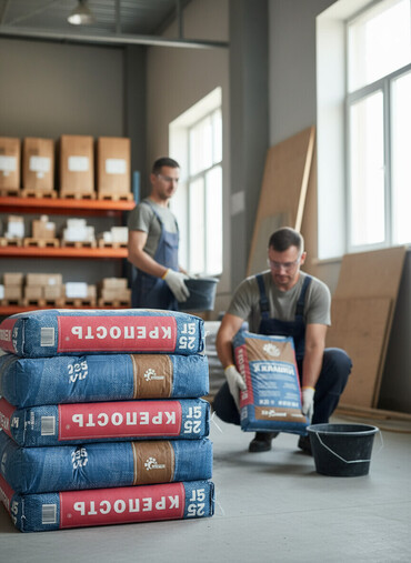 мешок строительный: 25 кг