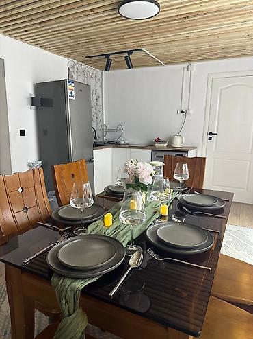 Аренда отелей и хостелов: Дачный гостевой домик с баней на Панораме 2 спальные комнаты Гостиная — 3