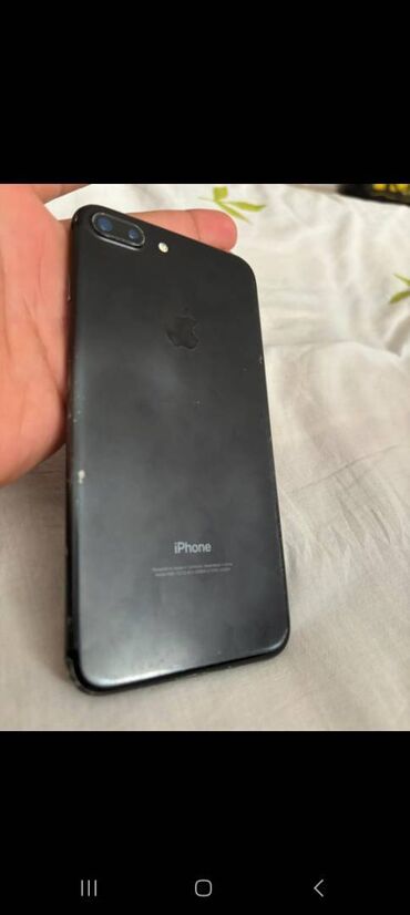 iphone 6 plus bu almaq: IPhone 7 Plus, 256 GB, Jet Black, Barmaq izi