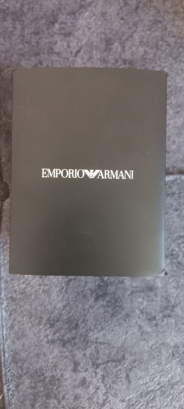 devit 3: İşlənmiş, Qol saatı, Emporio Armani, rəng - Qara