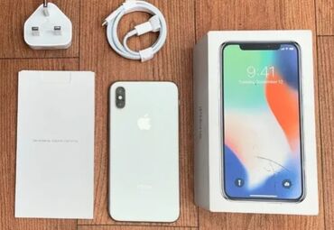 iphone x mikrafon: IPhone X, 64 ГБ, Белый