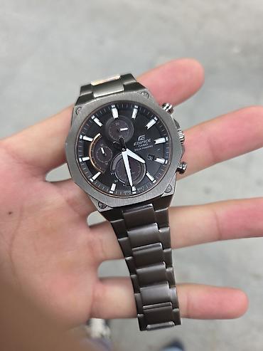 saat edifice: Casio Edifice Solar Powered xronoqraf qol saatı - Model: Casio — 1