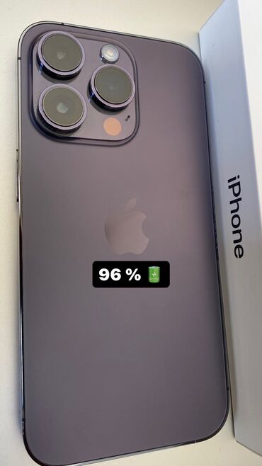 iphone 14 dubayski: IPhone 14 Pro, 128 GB, Deep Purple
