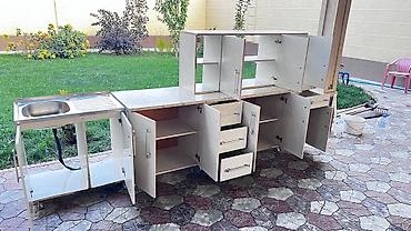 Ремонт и строительство: Продается кухонный комплект мебели 150x52(60)x81 Длинная тумба — 4