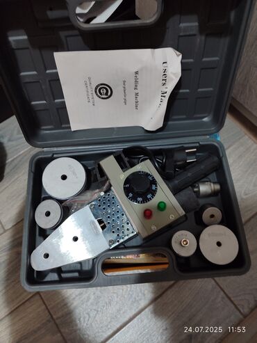 полиетиленовые трубы: Продаю аппарат для пайки пластиковых труб ПХВ,ПНД,ПЭ Новый #утюг #