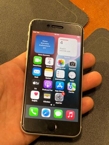 Apple iPhone: IPhone SE 2020, Ağ, Barmaq izi — 5