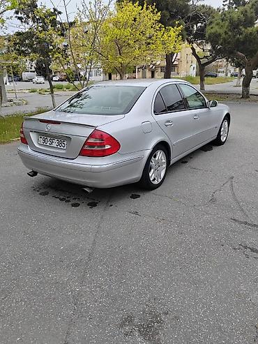 w211 duman: Mercedes-Benz E-Class (W211) sedan - Kuzov: 4 qapılı sedan, gümüşü — 7