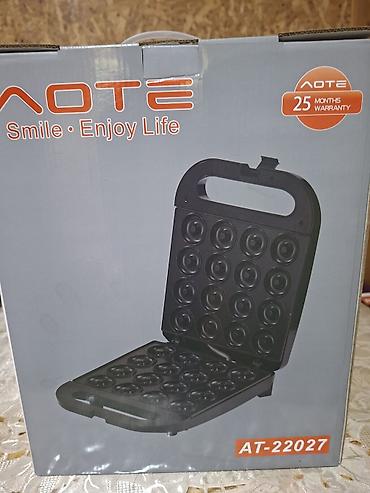 мини утюжки: Электрическая мини‑пончик-машина AOTE AT‑22027 - Тип: Donut Machine — 1