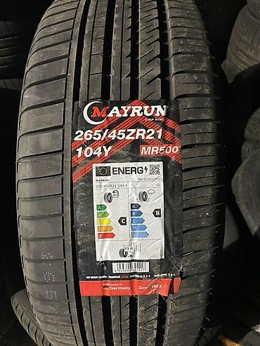 m ms: Летняя шина Mayrun MR500 - Размер: 265/45 ZR21 - Индекс — 1