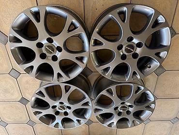 hond: Литые Диски R 17 Honda, Комплект, отверстий - 5, Б/у — 4