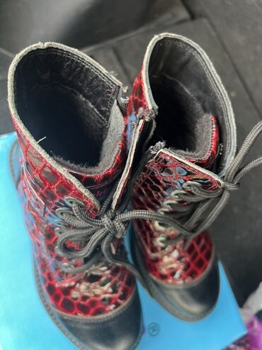 брендовые вещи оригинал: Детские ботинки, размер 32. Ошиблись с размером, покупали когда было