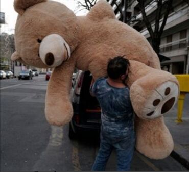 teddy ayı: Teddy en boyuk olcu 2 metre teze hediyyelik