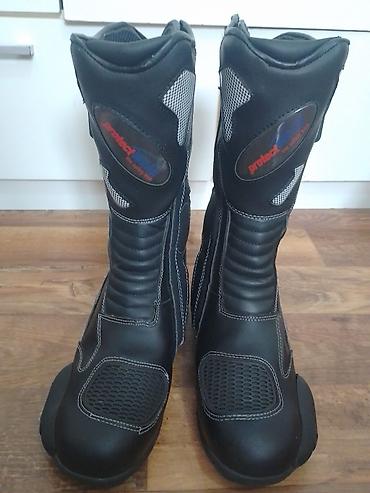 Čizme: Sportske moto čizme – visoki model - Materijal: kombinacija — 5