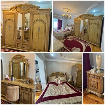 Çarpayılar: İkinəfərlik çarpayı, Dolab, Termo, 2 tumba, İşlənmiş