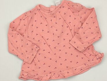 czerwona bluzka z falbanami: Blouse, 12-18 months, condition - Very good