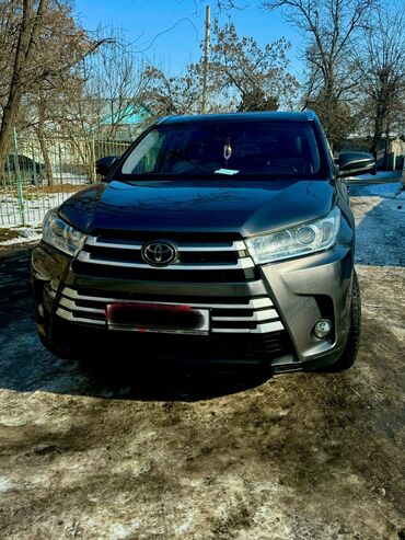Toyota: Toyota Highlander: 2018 г., 3.5 л, Автомат, Бензин, Внедорожник