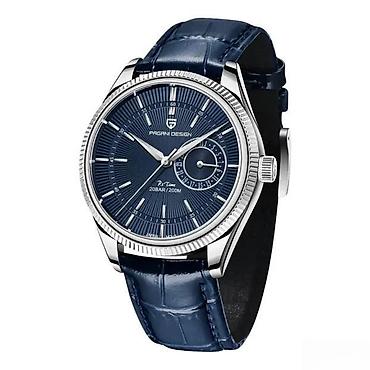 Ručni satovi: PAGANI DESIGN PD-1689 - 40mm - Plava Potpuno nov muški sat PAGANI — 10