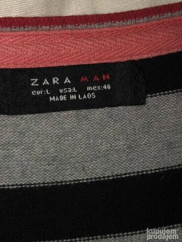 Duksevi: Jako kvalitetan Zara džemper, kao nov, L veličina, 100% cotton, sive — 11