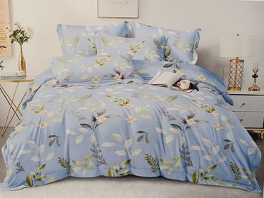 Posteljina: Bračna, Pamučni saten, bоја - Šareno, Turska — 9