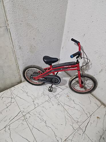Uşaq velosipedləri: İşlənmiş İki təkərli Uşaq velosipedi 16", sürətlərin sayı: 1 — 1
